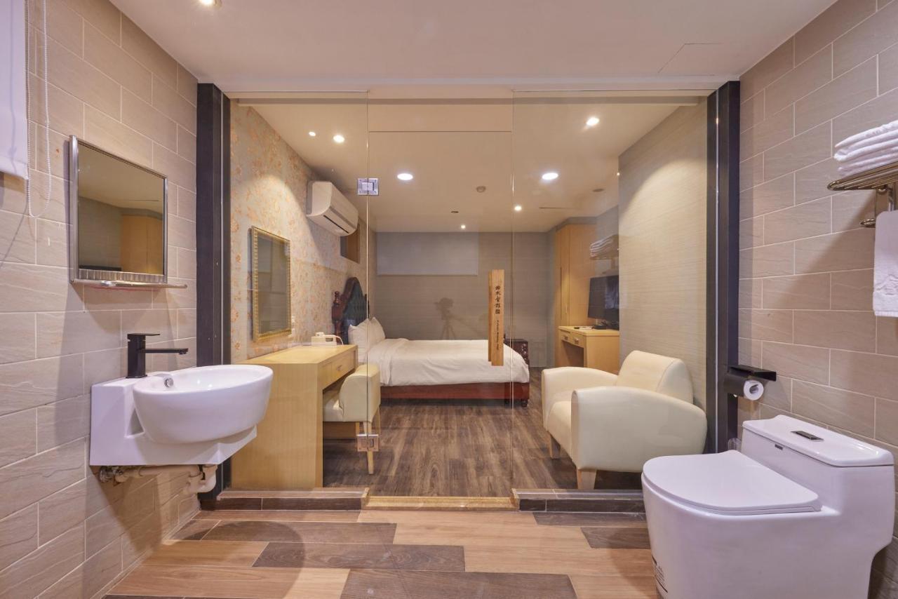 Kyokusui Hotspring Hotel Taipei Exteriör bild